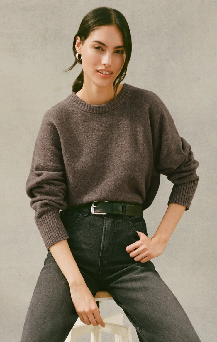Cirrus Cozy Charcoal Sweater