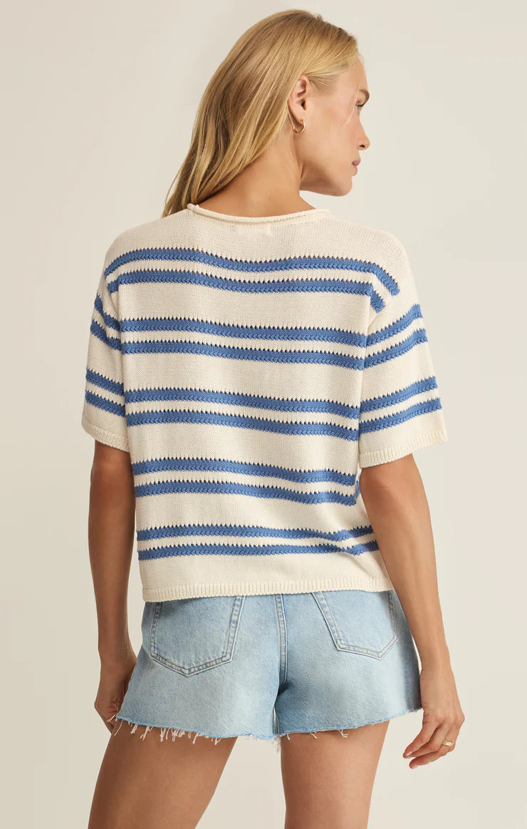 Z Supply Prado Stripe Sweater Top