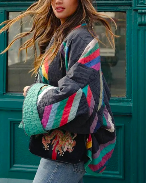 Geometric Nona Quilted Jacket