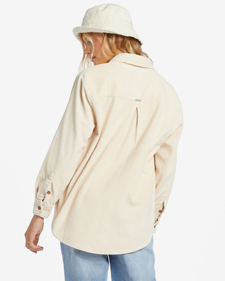 SO STOKED CORD L/S TOP