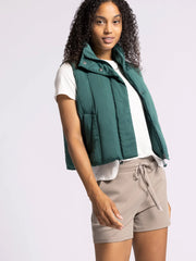 ANYA GREEN VEST