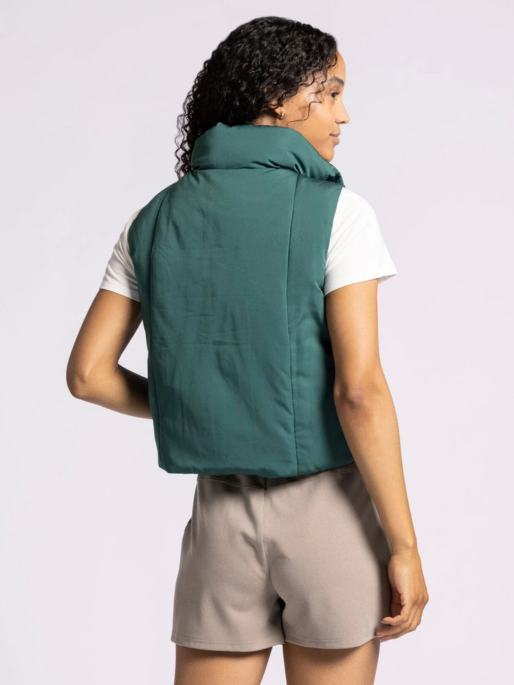 ANYA GREEN VEST