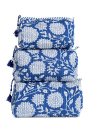 Quilted Makeup/Toiletry Bag