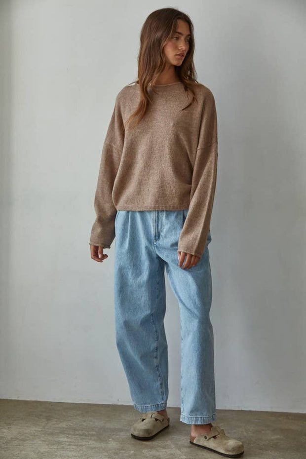 Knit Sweater Pullover Top