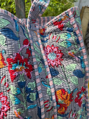 Hand Block Print Tote Bag