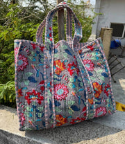 Hand Block Print Tote Bag