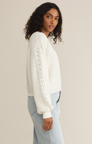 Z Supply Whitney Crochet Sweater