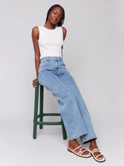 Charlie B Chloe Wide Leg Jeans