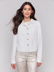 Charlie B  Lucy Linen Blend Jacket