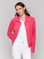 Charlie B  Lucy Linen Blend Jacket