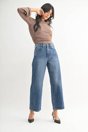 BP471N - DK - Barrel Jean Twist