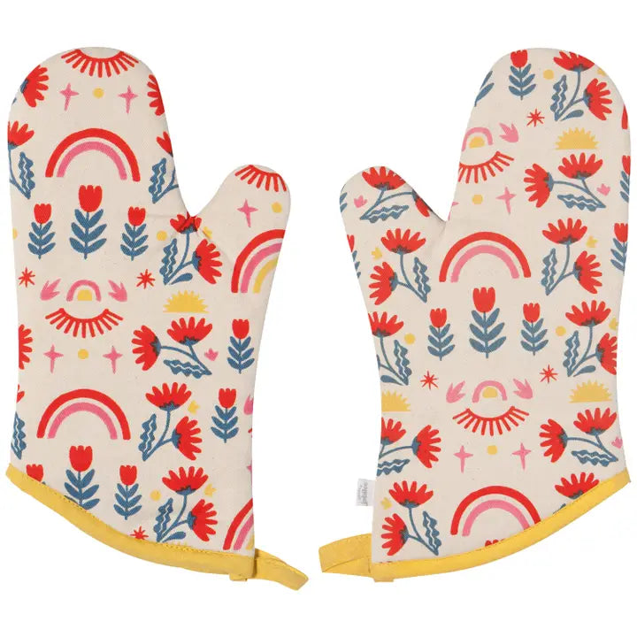 OVEN MITTS-SET OF 2