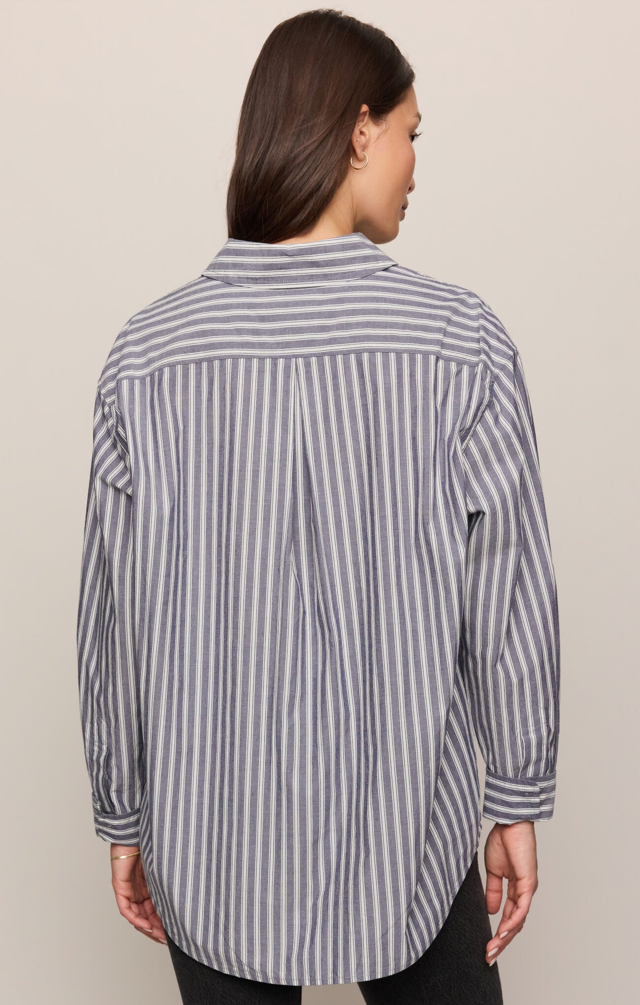 The Gallery Stripe Button Up