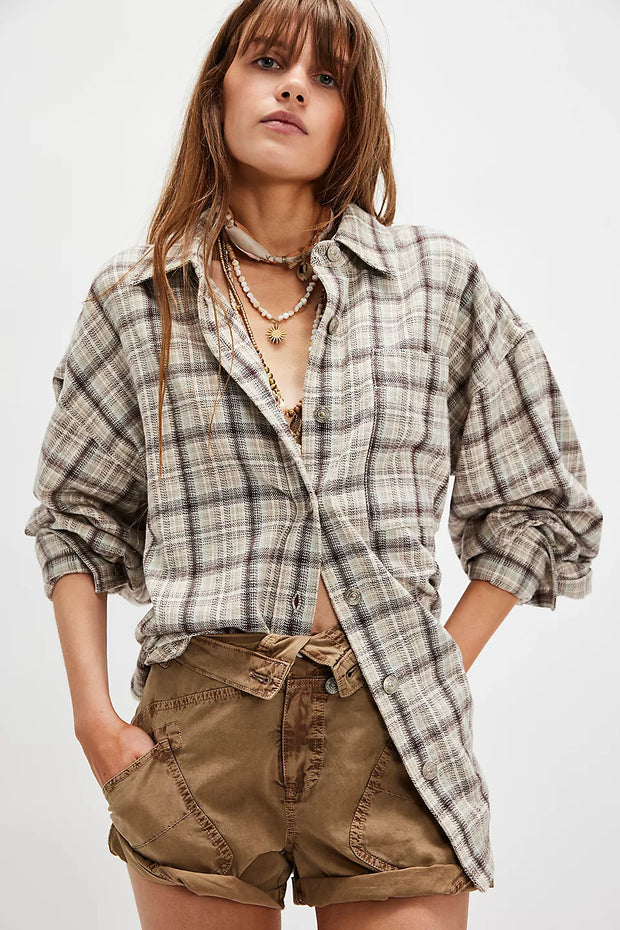 ASHLEY PLAID SHIRT