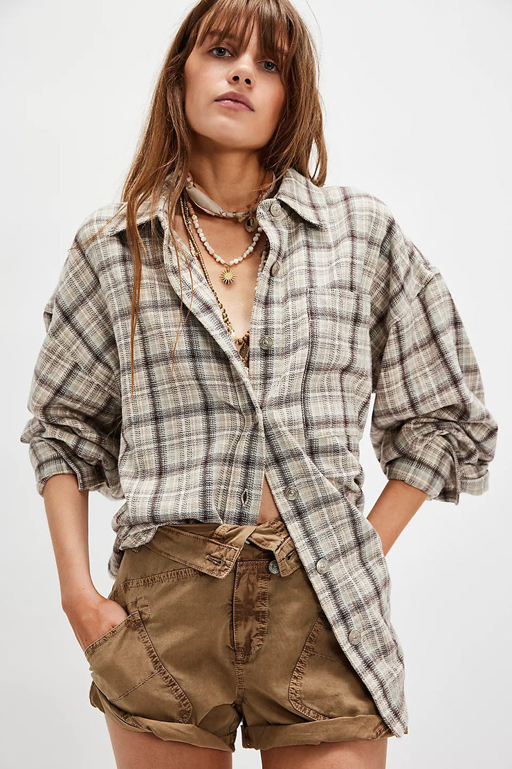 ASHLEY PLAID SHIRT