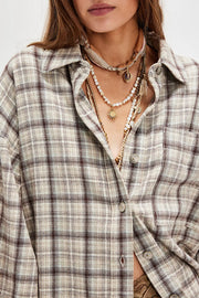 ASHLEY PLAID SHIRT