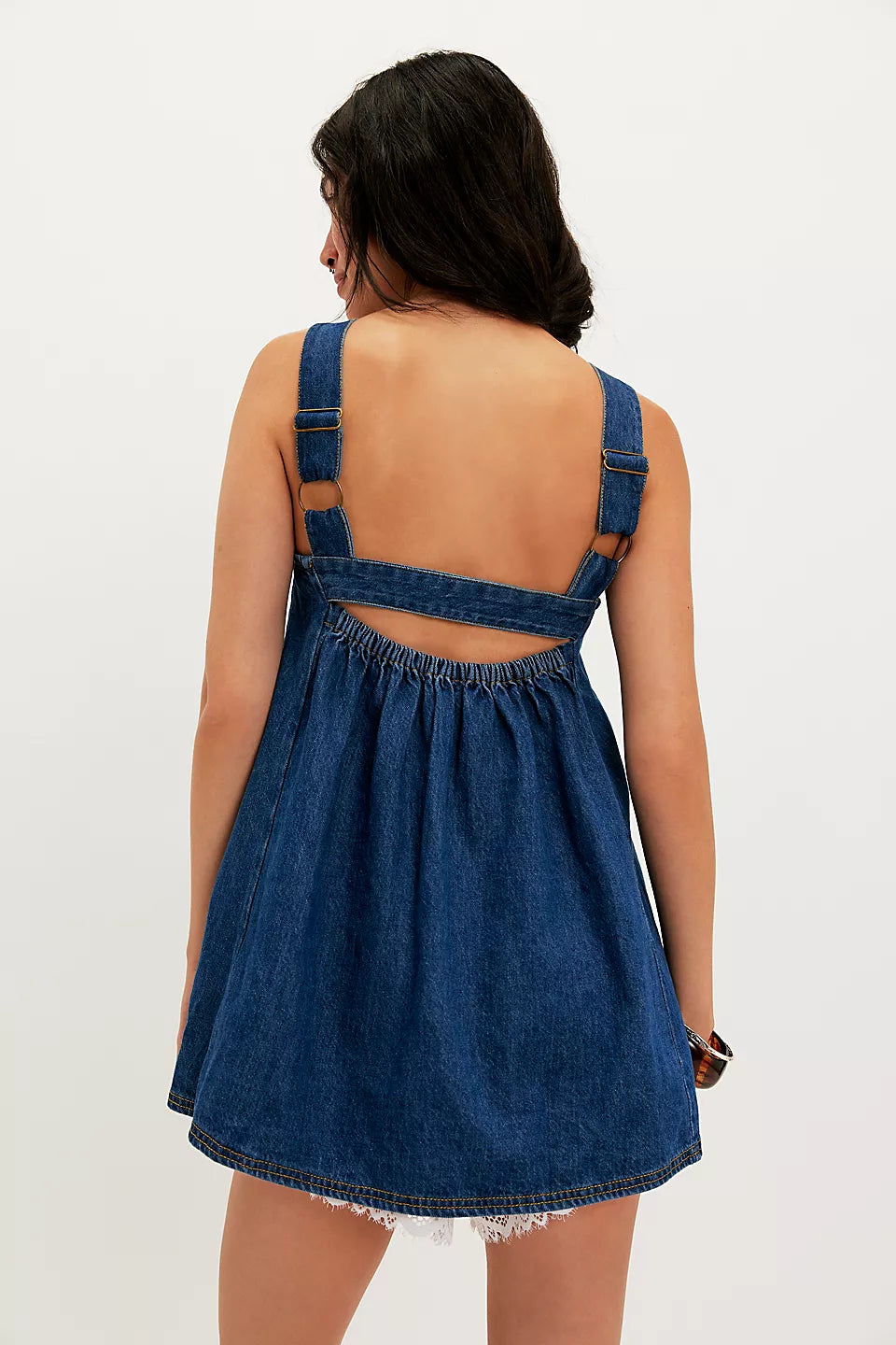Free People Katie Denim Tunic
