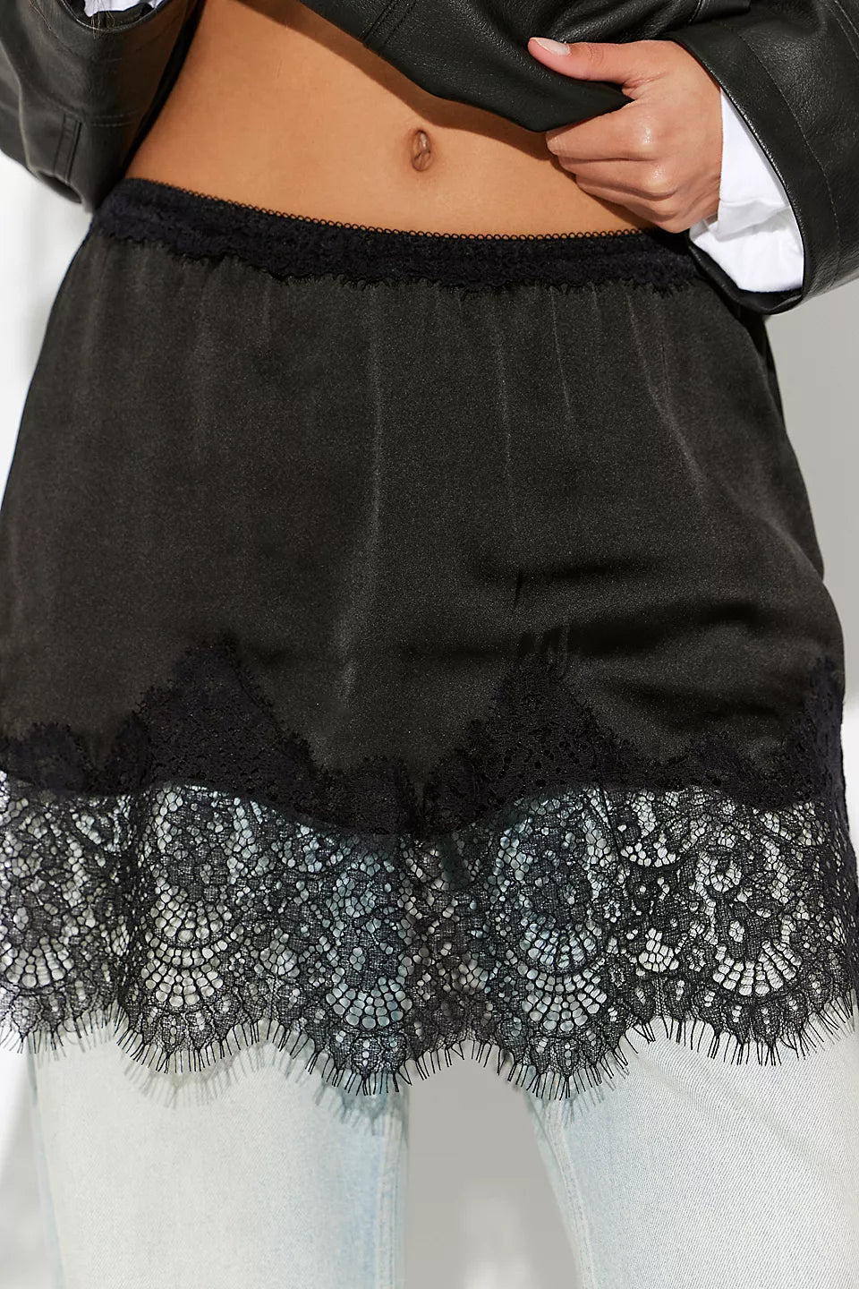 Free People Meet In The Middle Half Slip