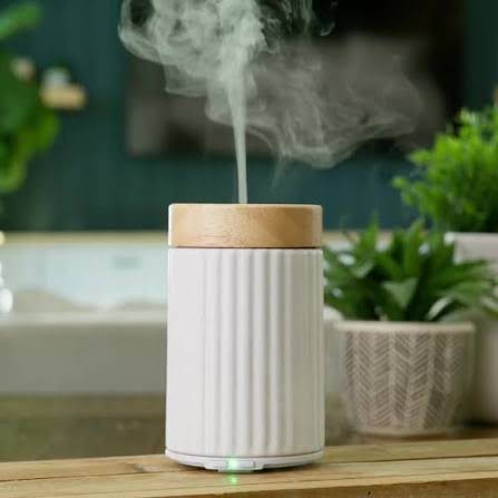 Wood & Ceramic Ultra Sonic Essential Oil Diffuser