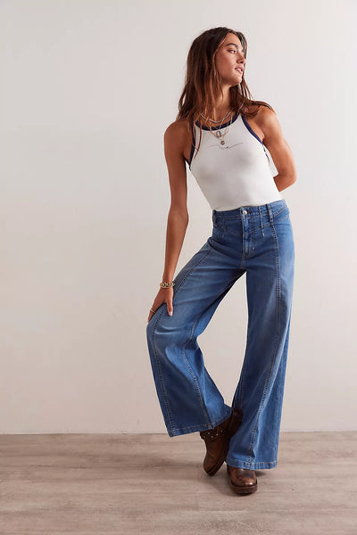 We the Free Libre Wide Leg Jeans