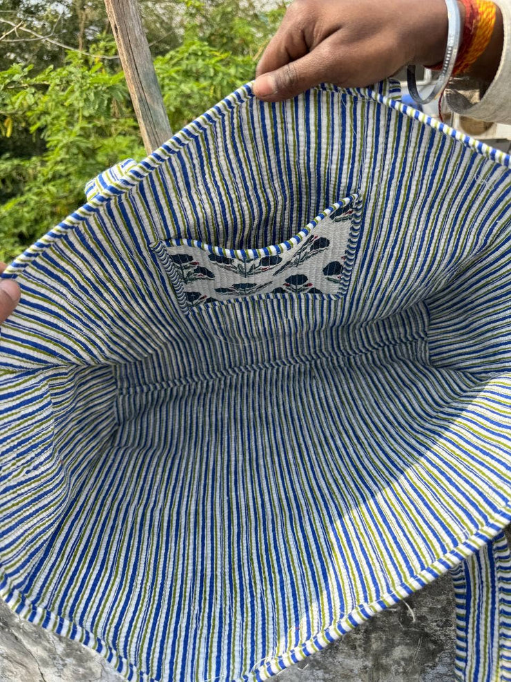 Floral Print Bags Cotton Bag Quilted Bag Women Shopping Bags