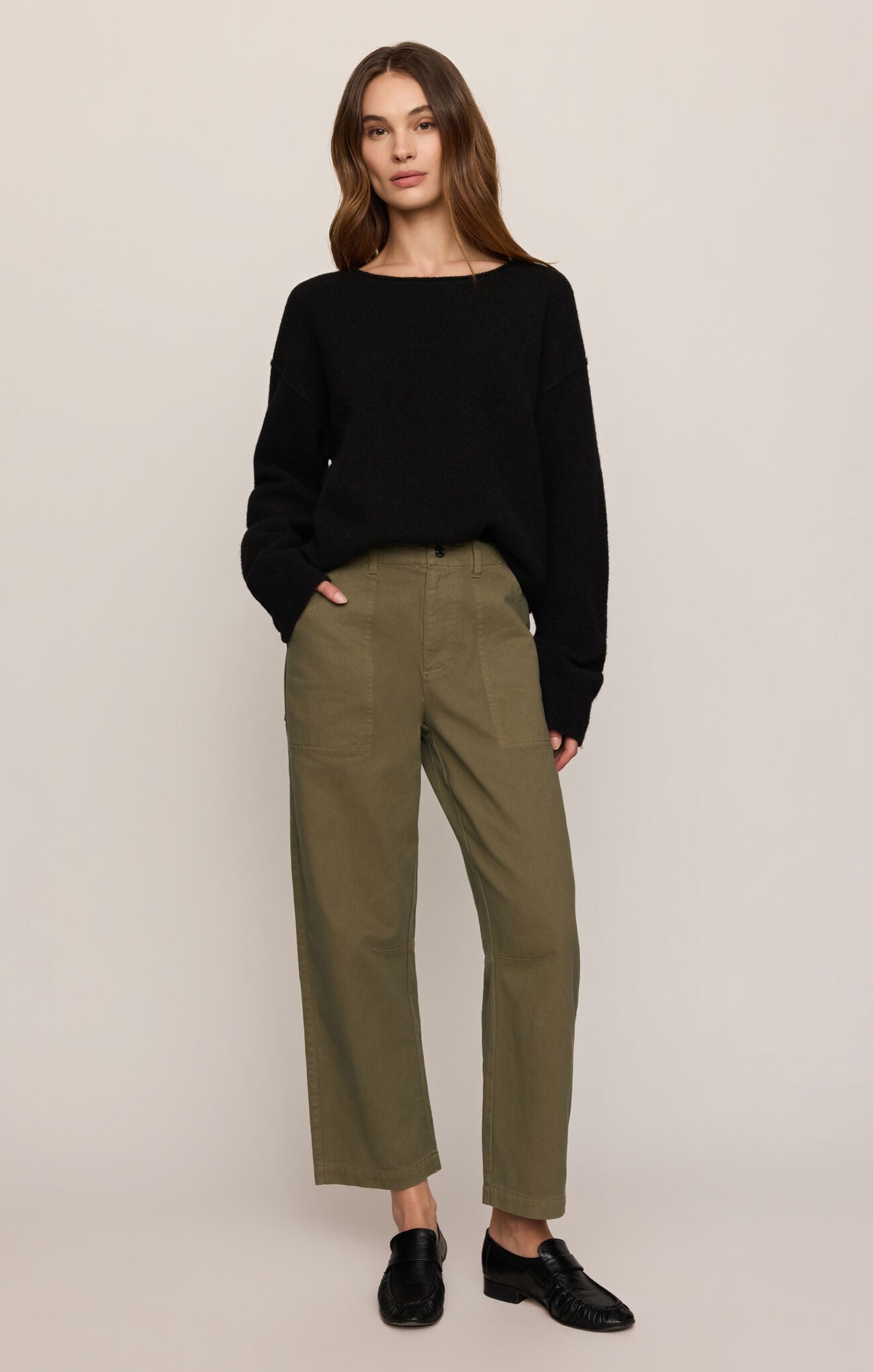 Colman Bowed Utility Pant