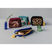 DANICA EMBROIDERED POUCH