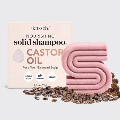 Kitsch CASTOR OIL NOURISHING SHAMPOO BAR