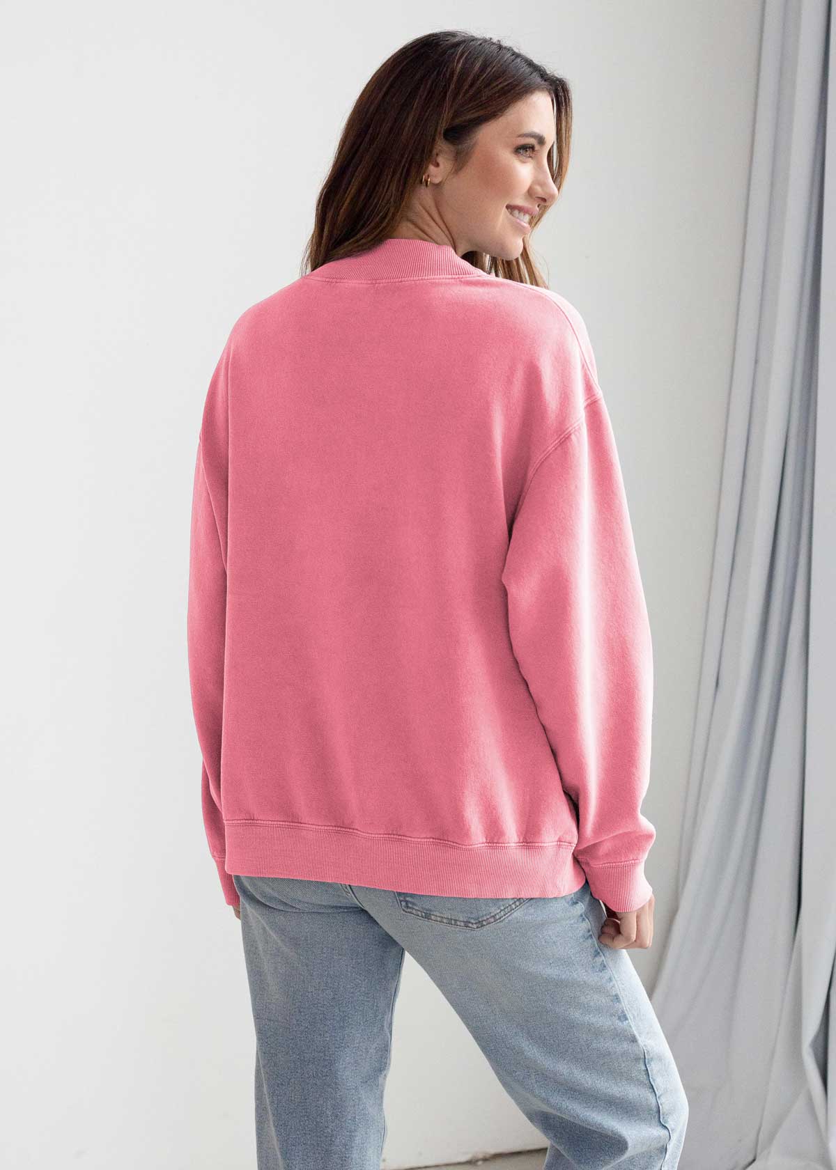Nantucket Mock-Neck Sweatshirt