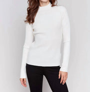 Basic Ribbed Knit Sweater