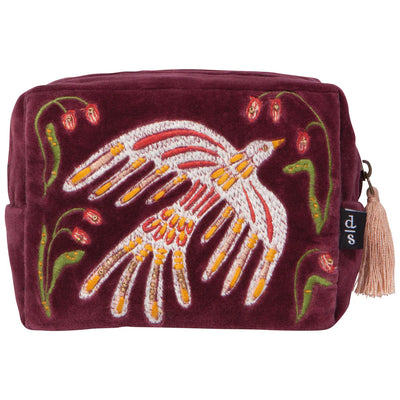 DANICA EMBROIDERED POUCH