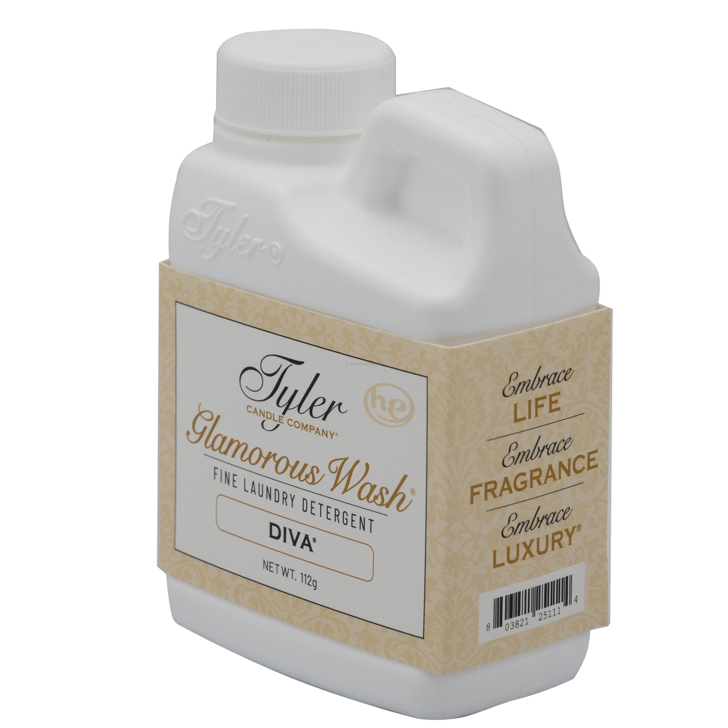 Diva 4oz Glamorous Wash Laundry Detergent, Tyler Candle Co.