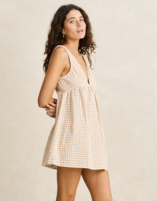 Rhythm London Check Mini Dress