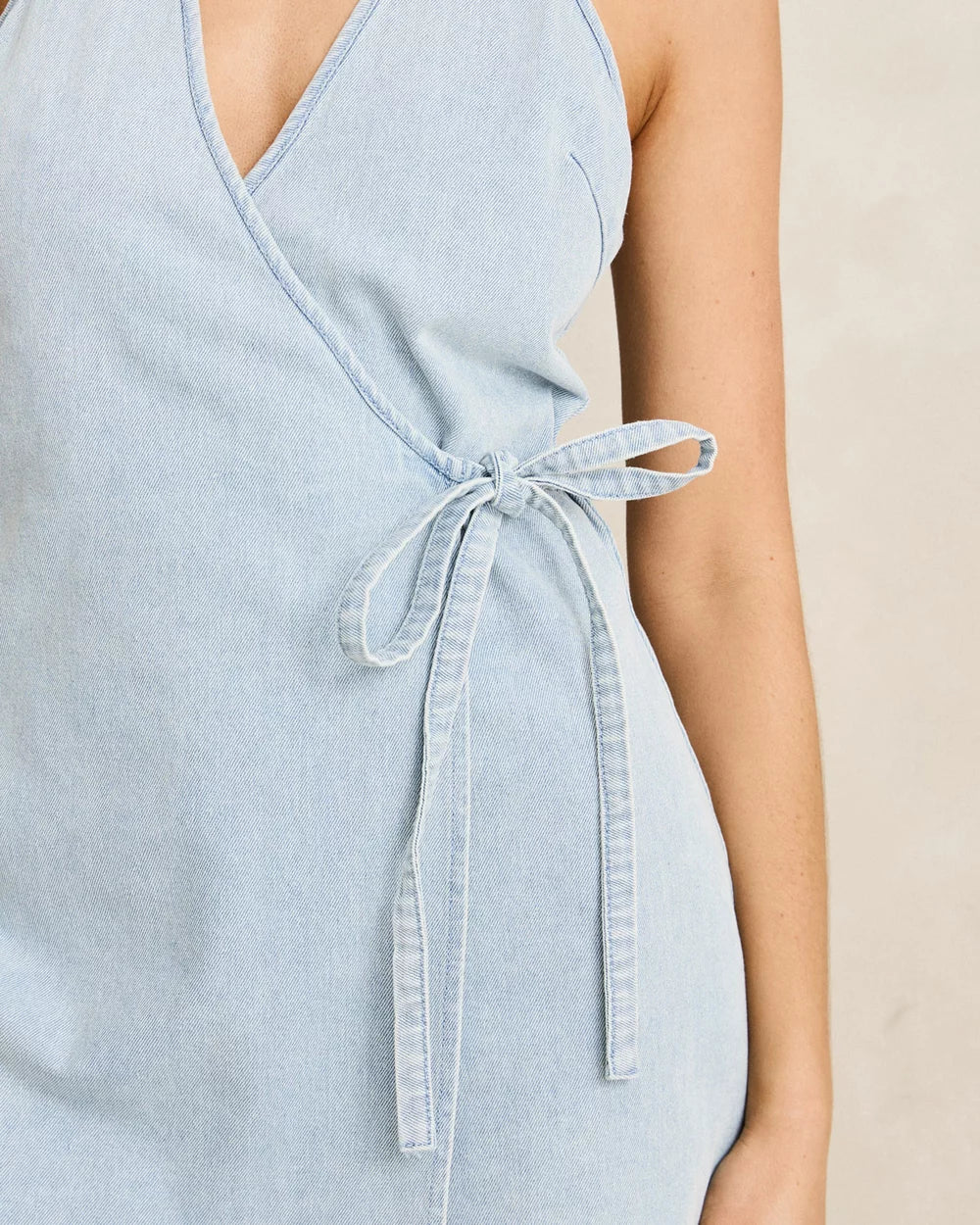 Rhythm Louise Wrap Mini Dress