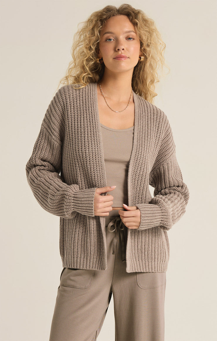 SUTTON RIB CARDIGAN