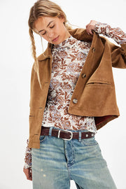 Lyric Printed Flora Top