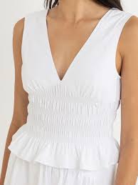 Rhythm Carlo Smocked Top
