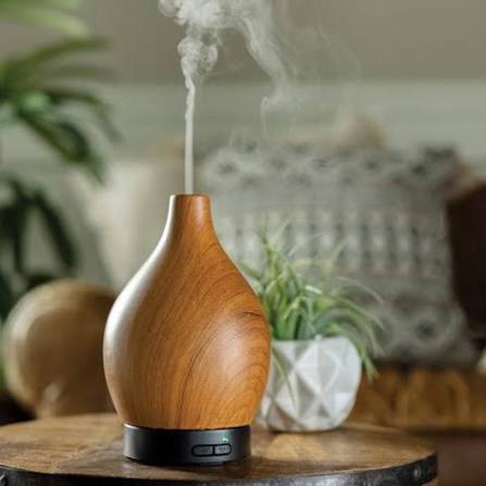 Woodgrain Vase Medium Ultra SonicDiffuser