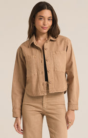 Z SUPPLY ALL DAY CROPPED JACKET