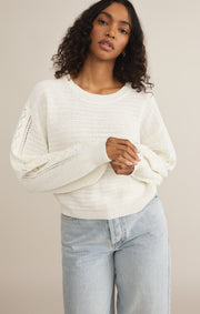 Z Supply Whitney Crochet Sweater