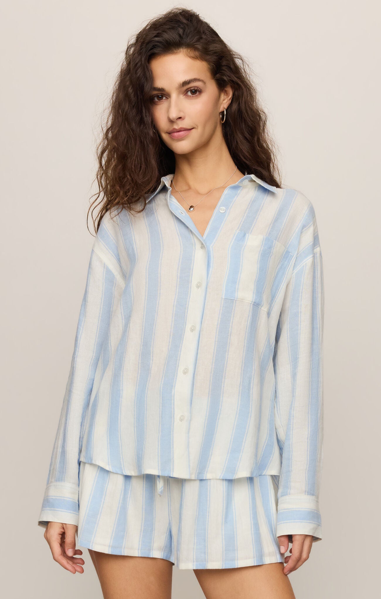 The Perfect Stripe Button Up by Z Supply