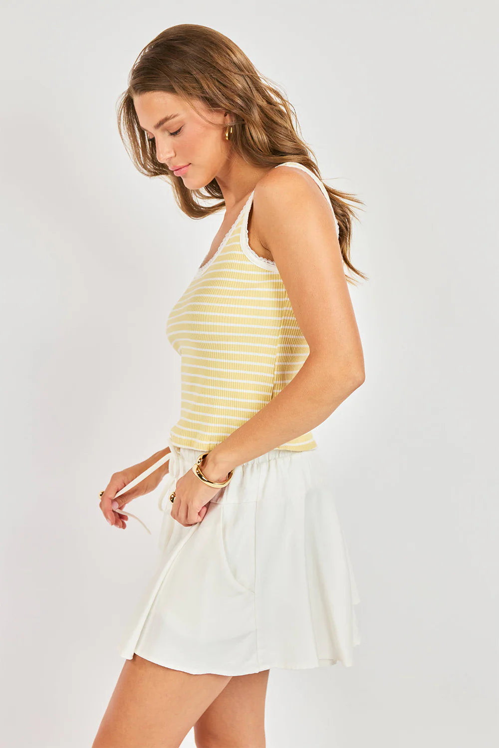 SADIE & SAGE DEJAVU STRIPE TANK