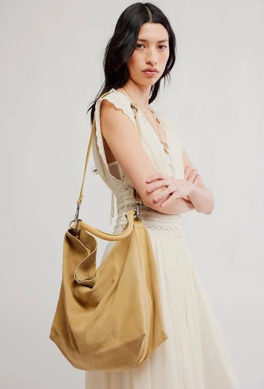 Free People Suzie Suede Slouch Tote
