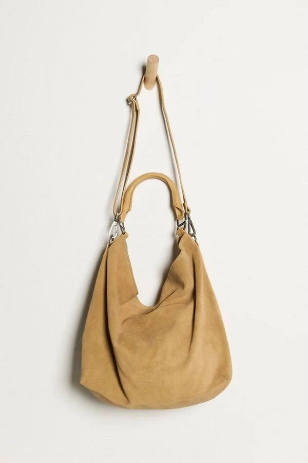 Free People Suzie Suede Slouch Tote