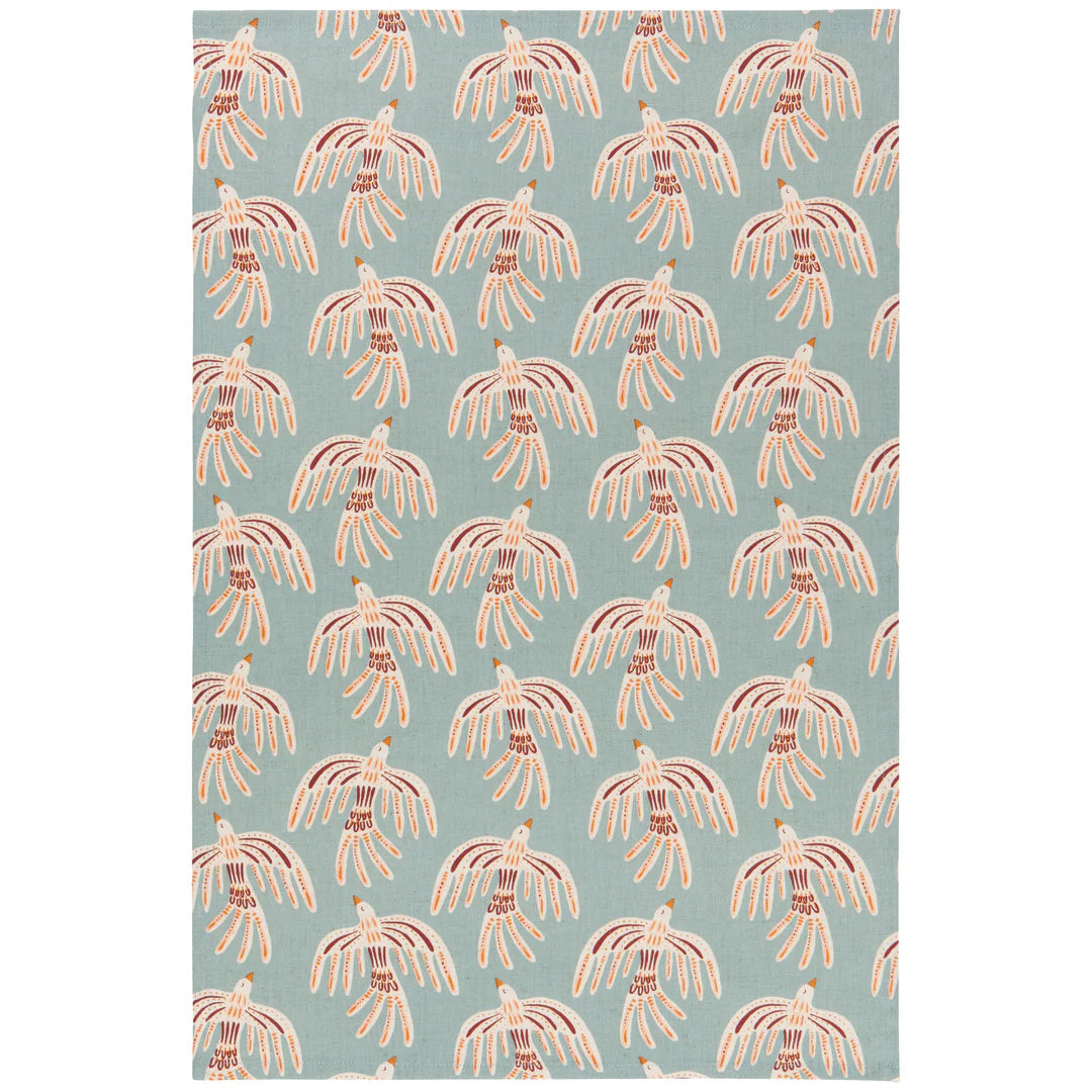 DANICA LINEN BLEND DISHTOWEL