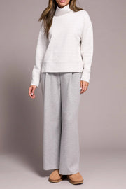 Tribal L/S Funnel Neck Top