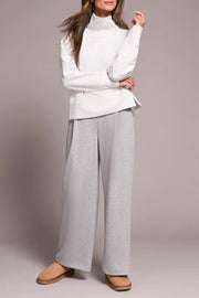 Tribal L/S Funnel Neck Top