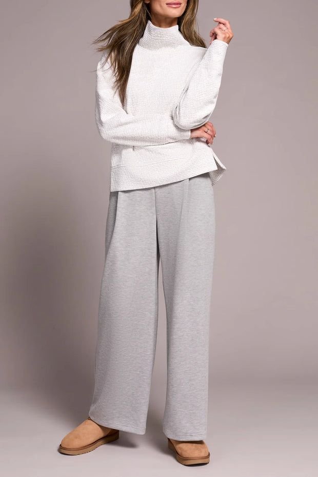Tribal L/S Funnel Neck Top