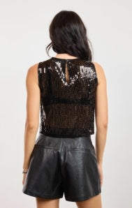 Encore Sequin Shell Top