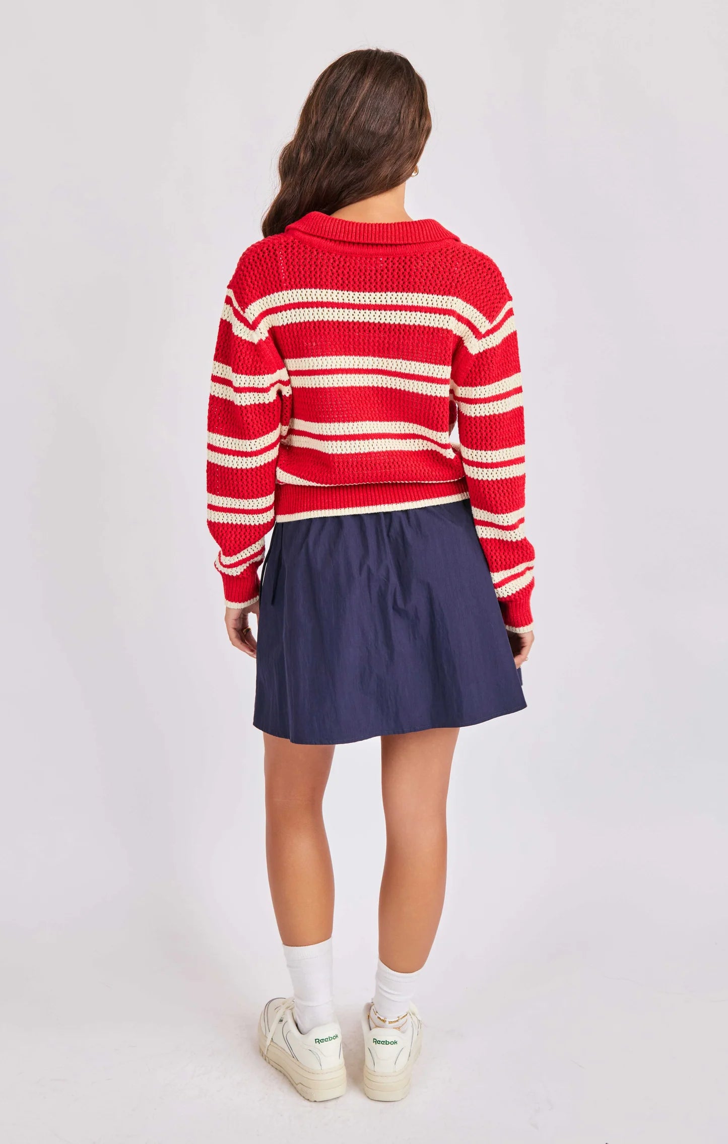Sage The Label Caddy Collared Sweater